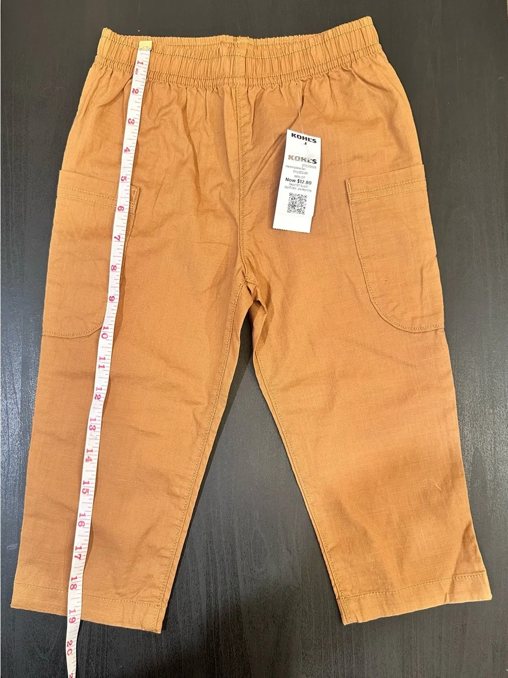 Carter’s 24M Cargo Pants - 100% Cotton - New With Tags